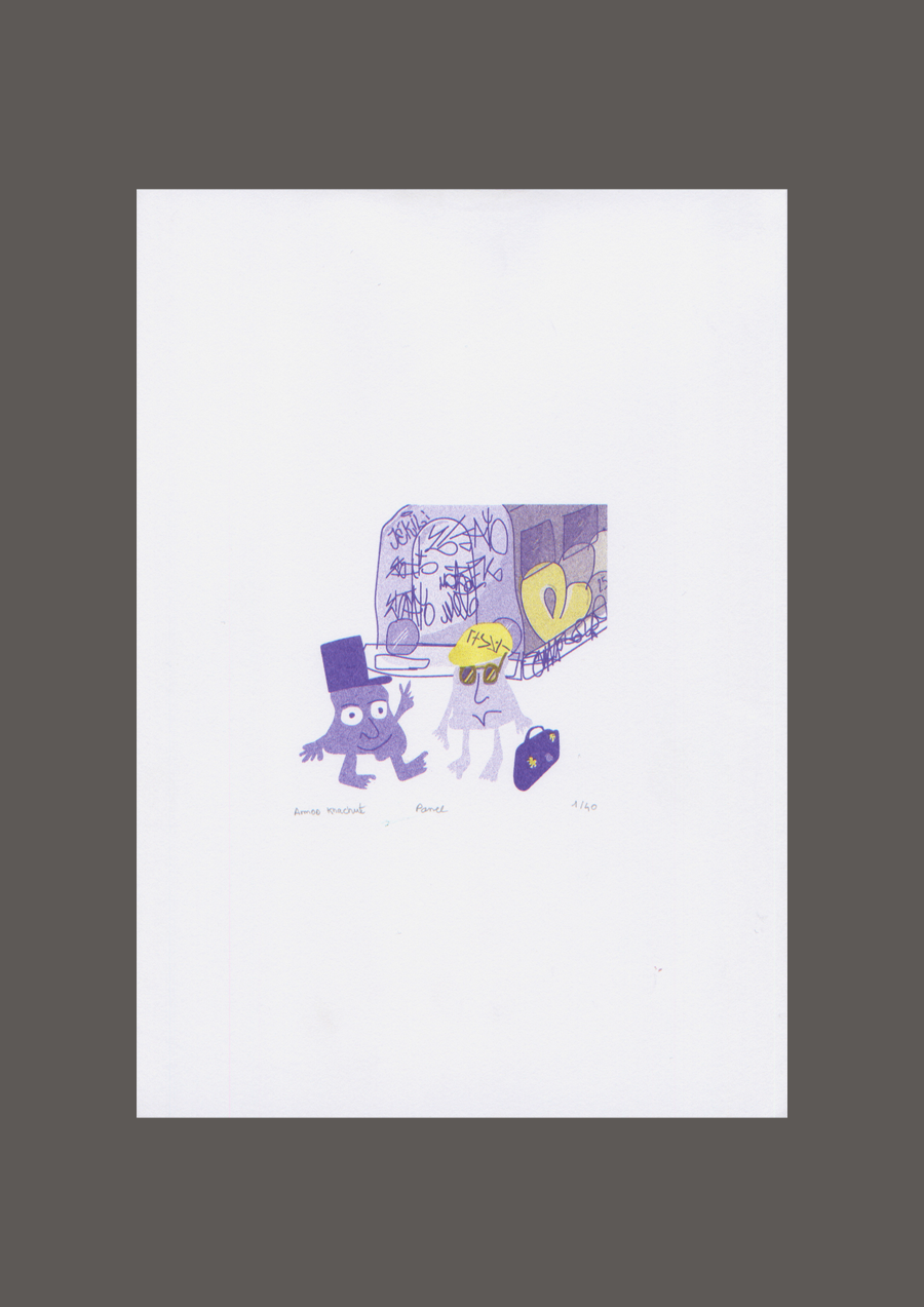 Risographie 2 couleurs